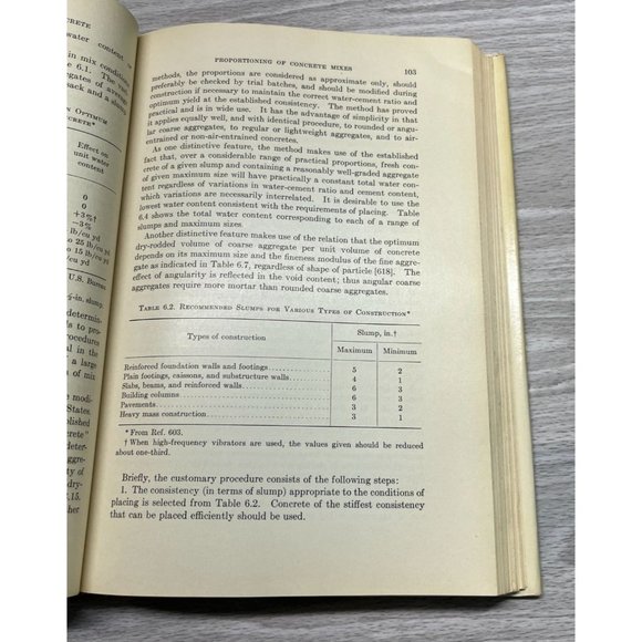 Composition and Properties of Concrete George Troxell Engineering Book 1956 - Picture 11 of 12